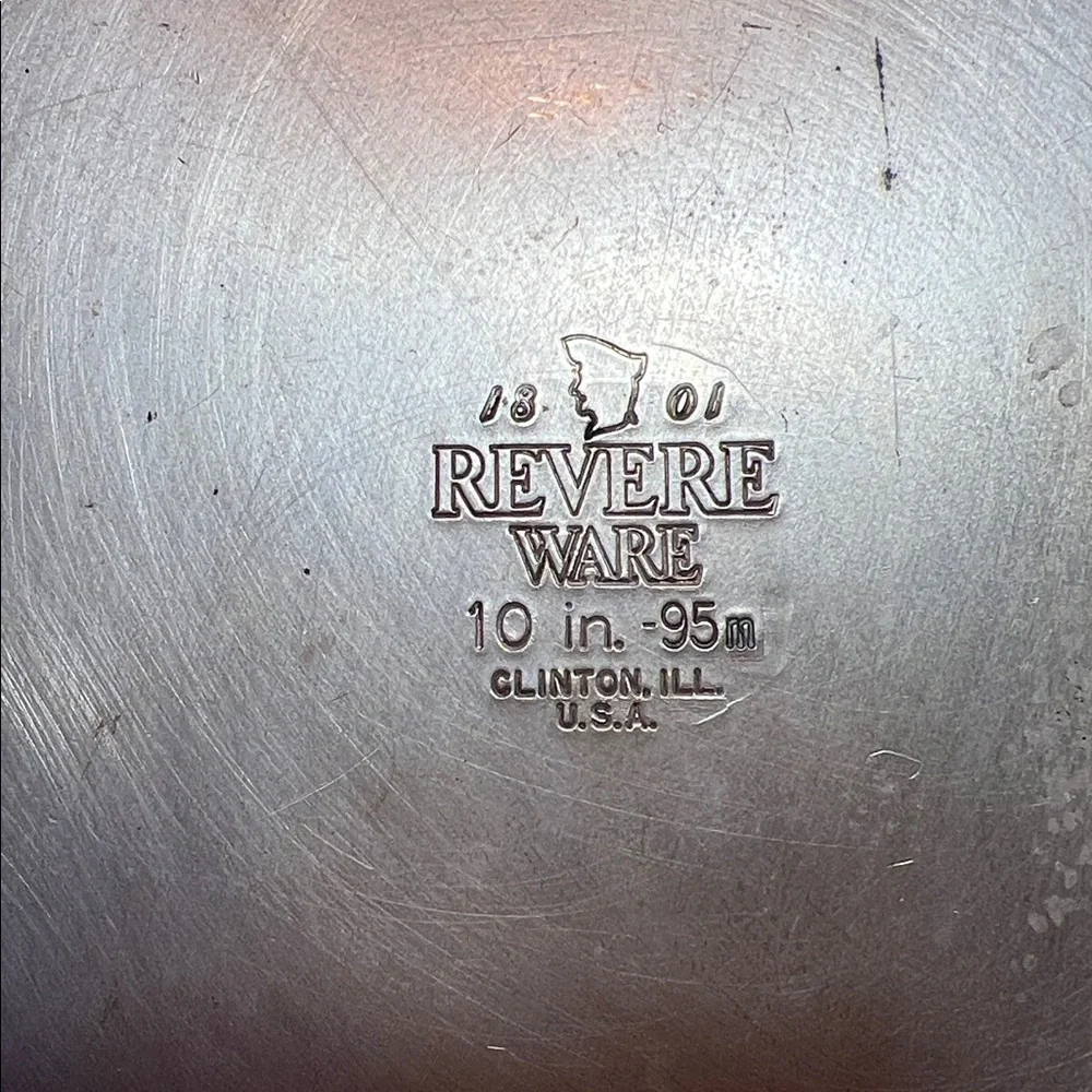 Revere Ware 10” classic skillet EUC